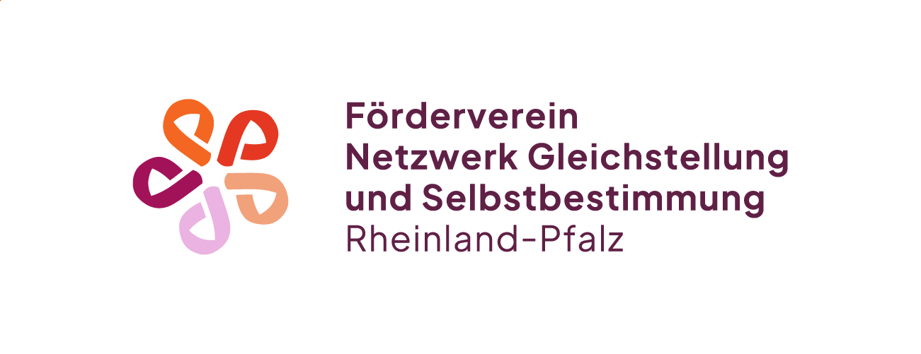 Logo Förderverein Netzwerk Gleichstellung und Selbstbestimmung Rheinland-Pfalz